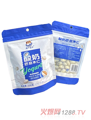 兩個(gè)寶貝酸奶巴旦木仁158g