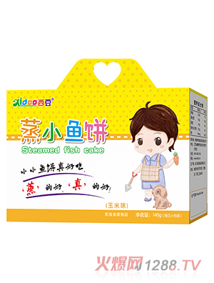 西豆 小鱼饼 玉米味
