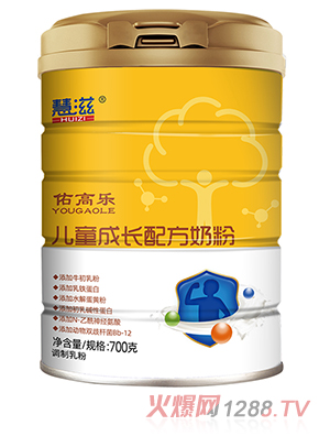 慧滋佑高樂(lè )兒童成長(cháng)配方奶粉