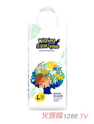 愿望树婴儿成长裤L码