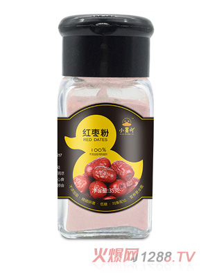 小黄吖红枣粉