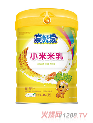 嘉呗嗳小米米乳 胡萝卜
