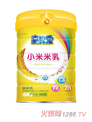 嘉呗嗳小米米乳 铁锌钙