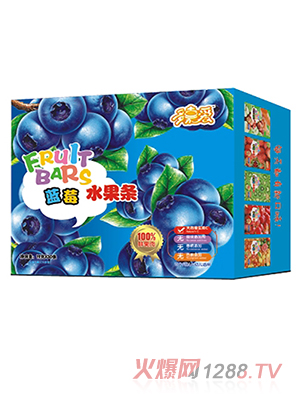 多嘉爱水果条横盒 蓝莓