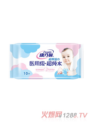 康乃馨超厚宝宝湿巾