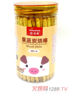 紐滋美果蔬炭燒棒 胡蘿卜味