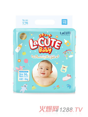 乐可爱日本原装新生儿纸尿裤-森林王子nb90片(0-5kg)