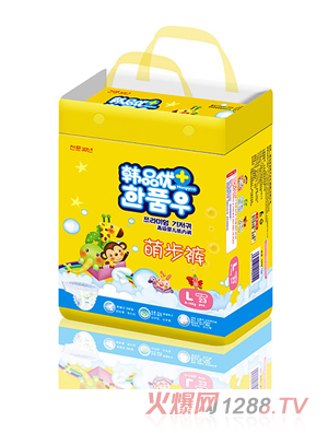 韩品优+拉拉裤L码23片装