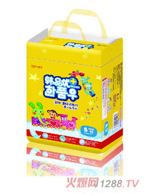 韩品优+纸尿片S码42片