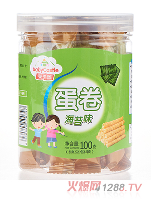 婴尔堡蛋卷海苔味