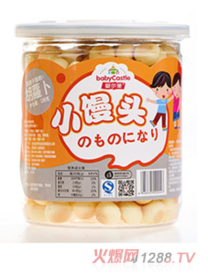 婴尔堡胡萝卜味小馒头