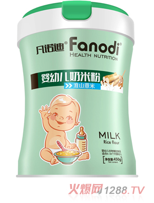 凡諾迪淮山薏米奶米粉