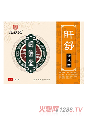 国医堂捏积派肝舒保健贴