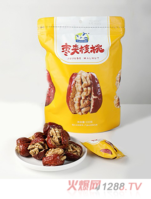 俏皮羊棗夾核桃