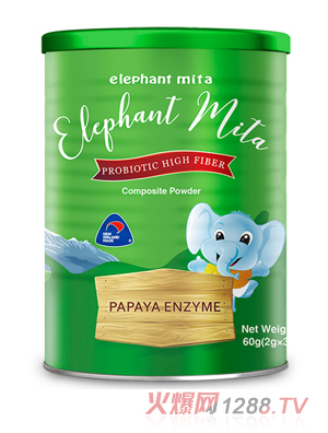 小象米塔elephant mita复合酶益生菌高纤复合粉