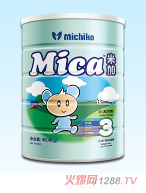 米加幼儿配方奶粉3段900g