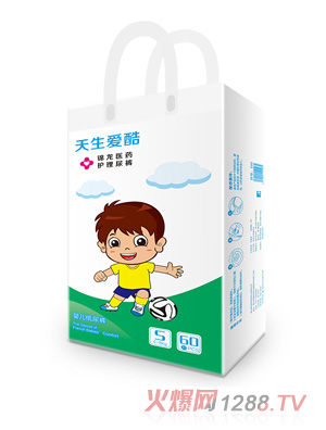 天生爱酷婴儿纸尿裤S60
