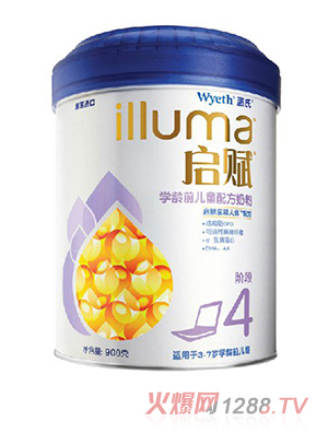 启赋学龄前儿童配方奶粉4段