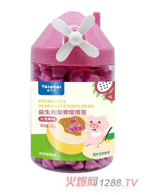 童樂(lè )貝益生元梨膏塔塔豆火龍果味