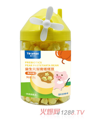 童樂(lè )貝益生元梨膏塔塔豆南瓜味
