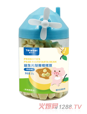童樂(lè )貝益生元梨膏塔塔豆羊奶味