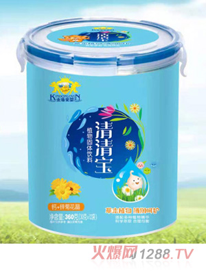 金盾爱婴清清宝-钙+锌菊花晶