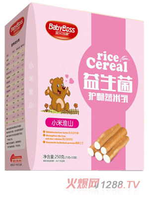 寶貝當家小米淮山益生菌護暢蒸米乳 盒裝