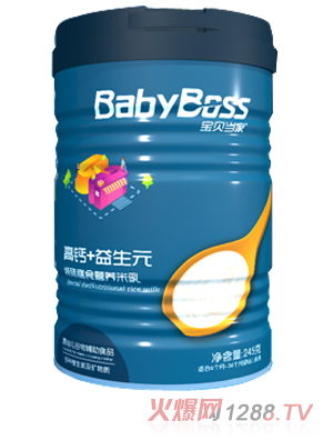 寶貝當(dāng)家高鈣+益生元特殊膳食營(yíng)養(yǎng)米乳