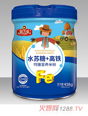 潤為滋特膳營養(yǎng)米粉 水蘇糖+高鐵