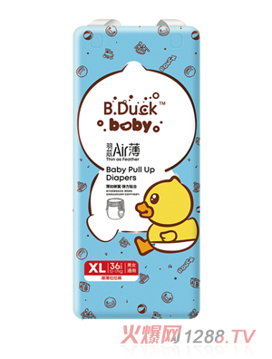 B.Duck小黄鸭拉拉裤XL36