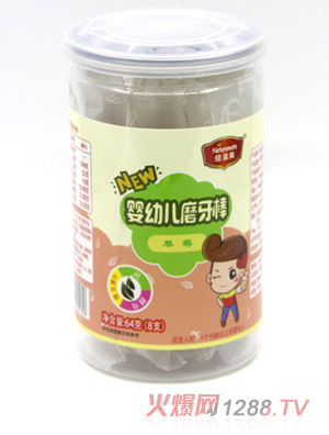 纽滋美婴幼儿磨牙棒 草莓