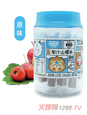 多彩宝贝梨汁山楂条 原味