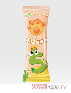 禾兜无糖棒棒糖VC柠檬味