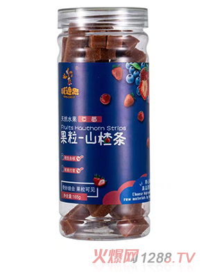 斑迪鹿果粒山楂条 草莓