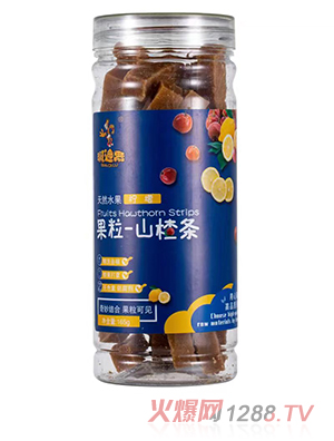 斑迪鹿果粒山楂条 柠檬