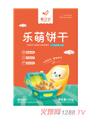 嬰之谷樂(lè )萌餅干-川貝枇杷熊爪酥
