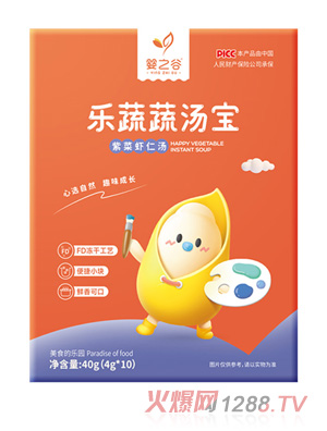 嬰之谷樂(lè )蔬蔬湯寶-紫菜蝦仁湯