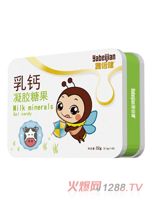雅倍健乳钙凝胶糖果