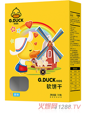 G.DUCK小黃鴨軟餅干 原味
