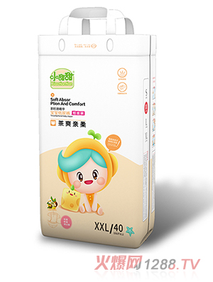 小甜甜紙尿褲S/M/L/XL/XXL茶籽油精華親柔舒適透氣干爽