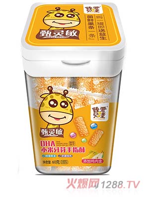臻愛(ài)兒童小米牙芽手指酥60g配方科學(xué)精心烘焙美味營(yíng)養火熱招商中