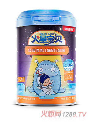 贝因美火星宝贝经典优选儿童配方奶粉