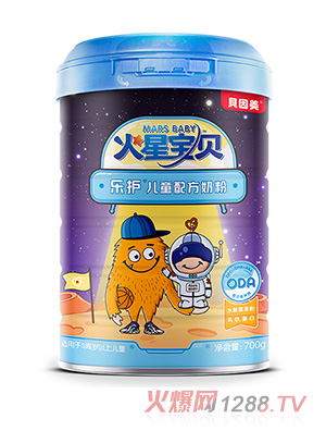 贝因美火星宝贝乐护儿童配方奶粉