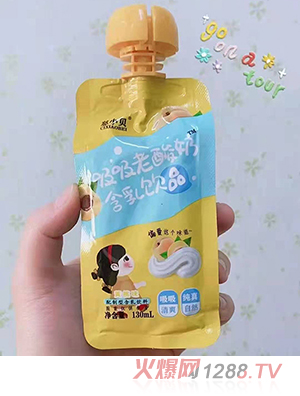 慈小贝吸吸老酸奶含乳饮品 黄桃味