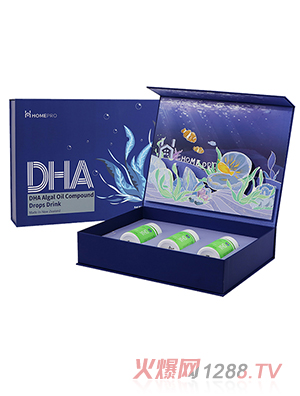 HomePro合普诺DHA藻油复合滴液礼盒（3瓶装）