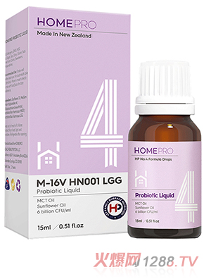 HomePro合普诺4号爱敏乐益生菌滴液饮品