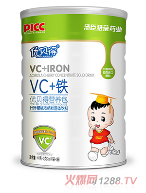 优贝得营养包 VC+铁