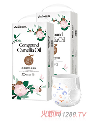 蓓秀山茶油婴儿拉拉裤