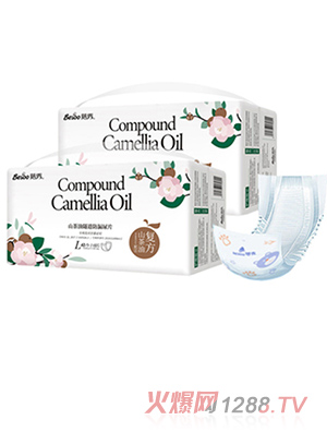 蓓秀山茶油婴儿纸尿片