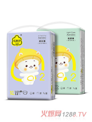 乐氧派超薄透气拉拉裤